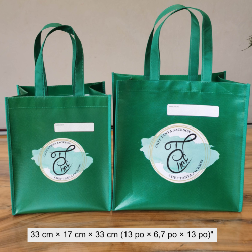 Grand sac réutilisable non tissé